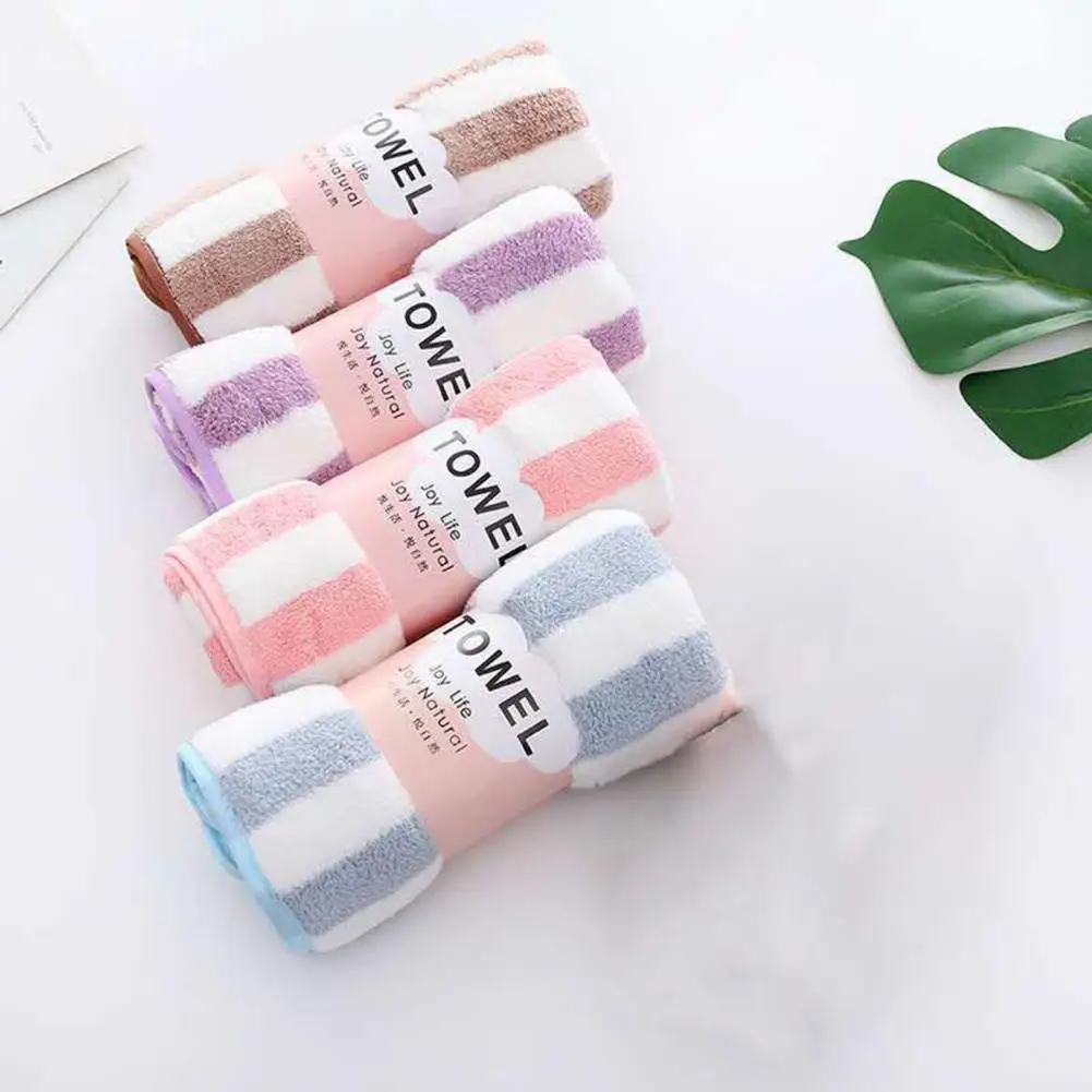 Bathroom Towel Vivid Color Spa Towel Ultra-Thick Practical Thickened Bath Face Towel Washcloth Household Supplies
