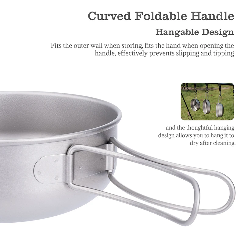 Boundless Voyage チタン製キャンプ調理器具セ - Camping Cooking Pots And Pans Set のレビューと価格