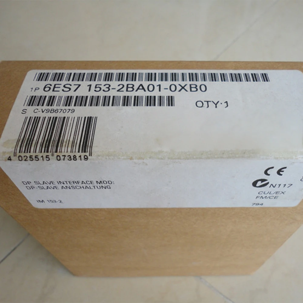 Brand New in Box Sealed For SIEMENS 6ES7 153-2BA01-0XB0 6ES7153-2BA01-0XB0 Control Module