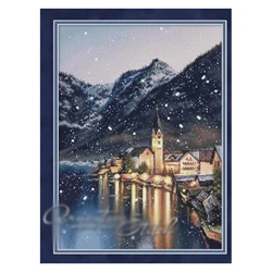 8089 Cross Stitch Kits Stich Cross-stitch Diy Cross Stitch Set Christmas Embroidery Complete Kit Needlework Needle Arts & Craft