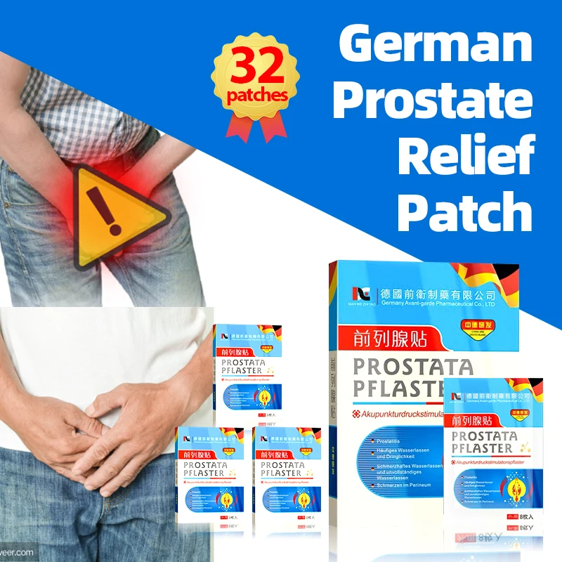 Prostate Treatment Navel Patch Prostatitis Prostatic Frequent Urination Urgency Urethritis Kidney Care Plaster Germany Medicine