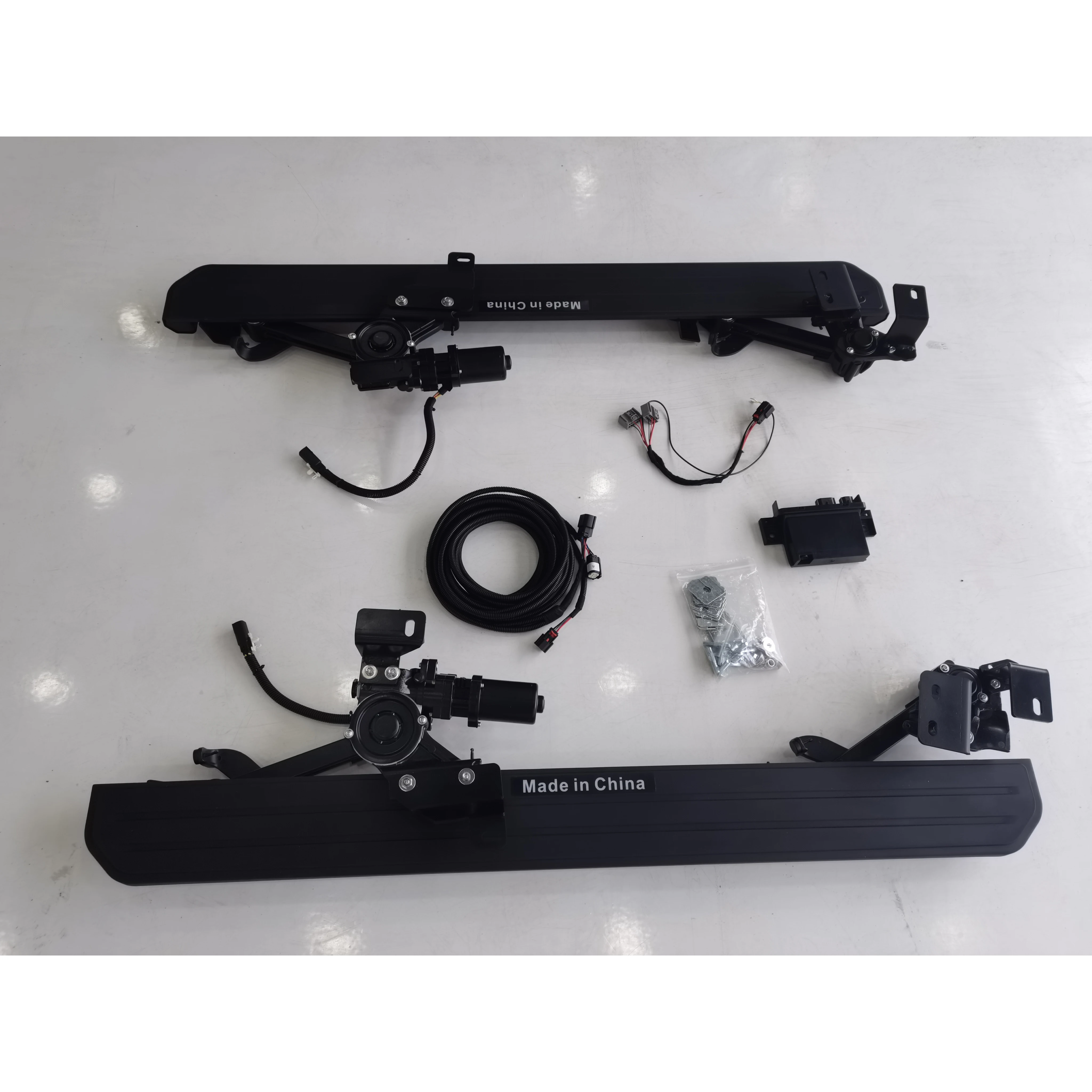 Side Step Bar Running Board for  Defender 90 2020 2021 2022 2023 Car Accessories Electric Power Step Aluminum Auto