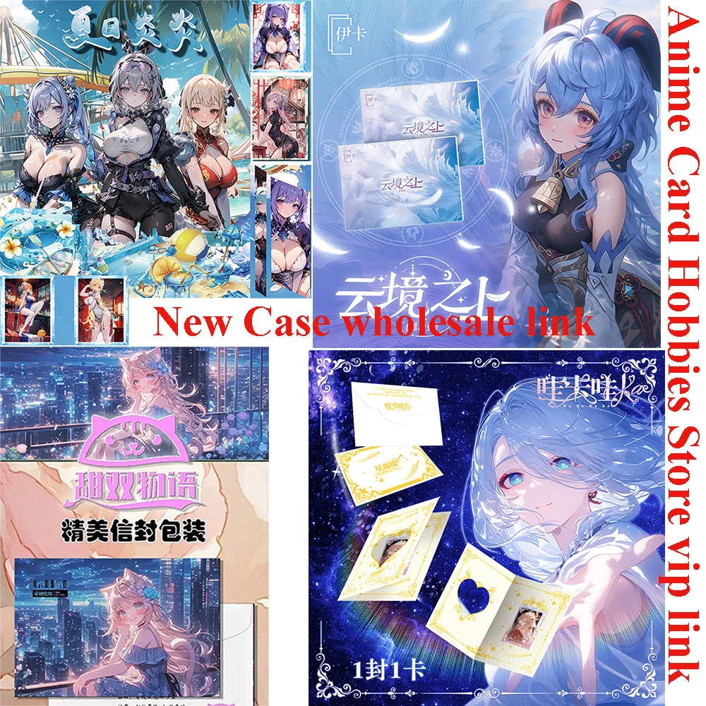 

Anime Card Hobbies Store vip 1Case New Goddess Story Collection Card Waifu Booster Box CCG ACG TCG Doujin Toys And Hobbies Gift