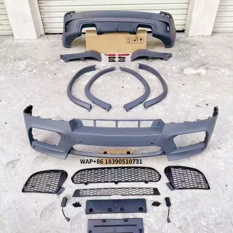 For Body Kit X6 F16 BODY KIT La Style Good Fitment Wide Body Kit for X5 E70 X6 F16