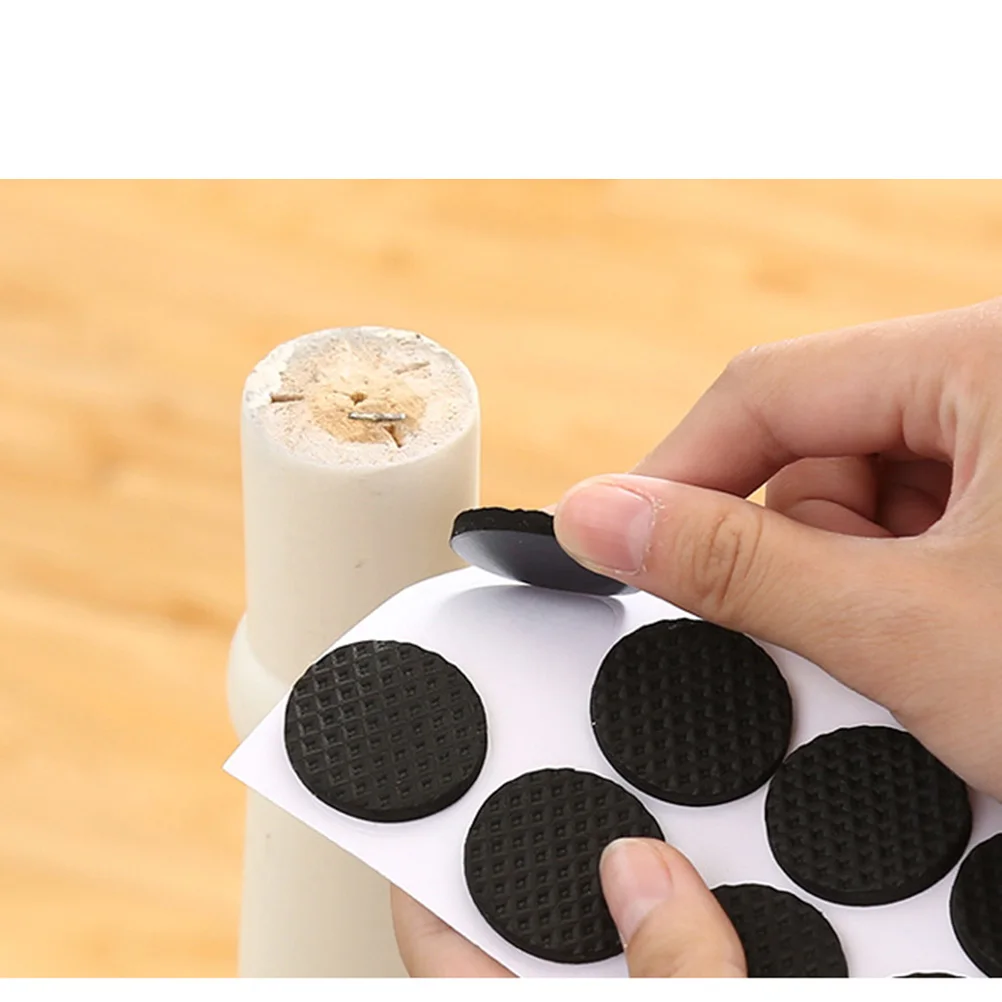 

36 Pcs Table Mat niture Floor Protectors Leg Couch Non Slip Grippers Protection Pad Feet Pads Adhesive Mats Rubber Foot