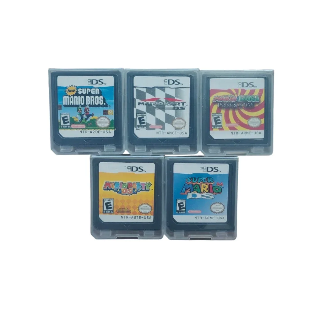 حار بطاقة الألعاب ماريو حفلة لويجي مغامرة EX ماريو VS دونكي كونغ 2 USA نسخة لعبة فيديو بطاقة وحدة التحكم لهدايا NDS 3DS الصبي