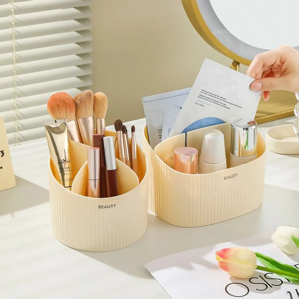 Multipurpose Cabinet Storage Box Large Capacity Expand Space Cosmetic Storage Cases Makeup Brush Pen Holder Plastic