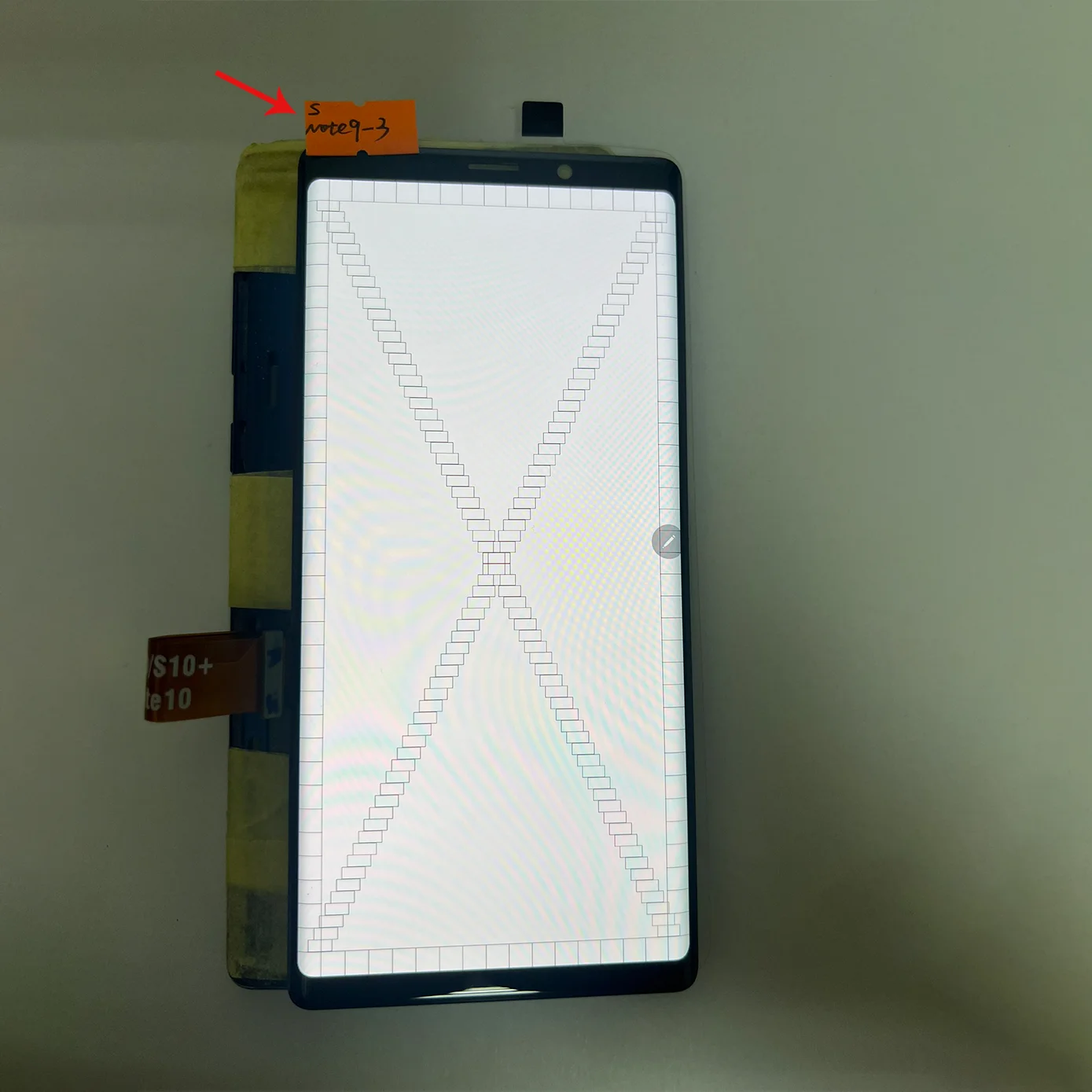 100% Tested For Samsung Note 8 LCD Display Touch Screen Digitizer Replace For Samsung Note 9 N960 With Dot Line Burn Part LCD