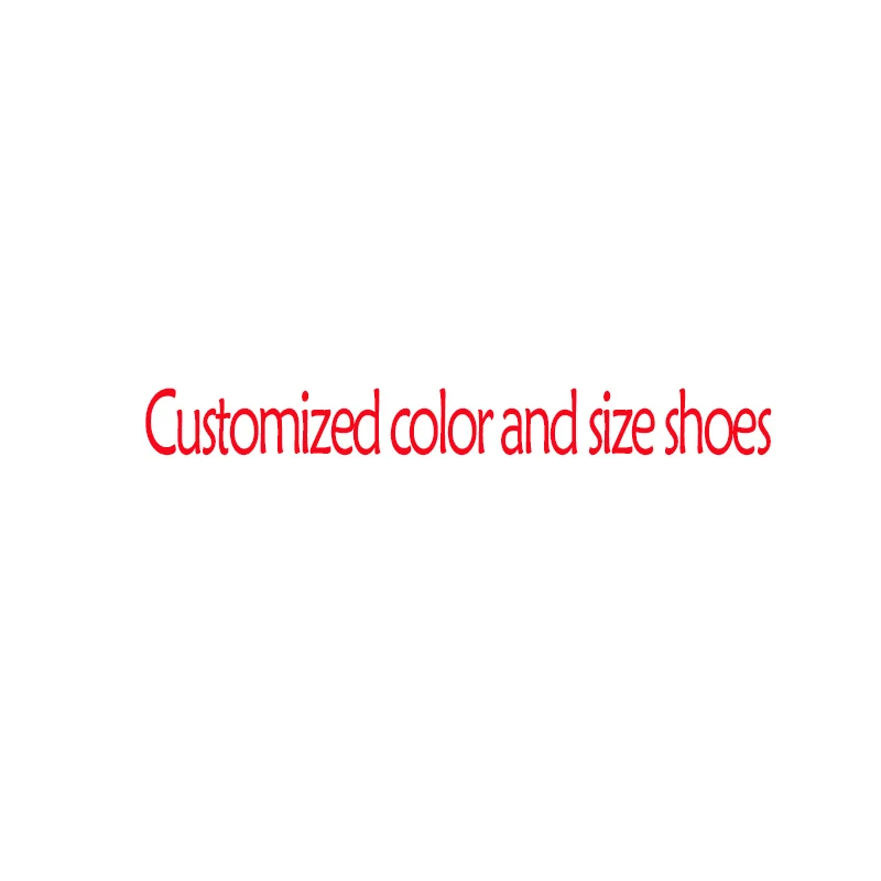 Customized Size and Color Shoes