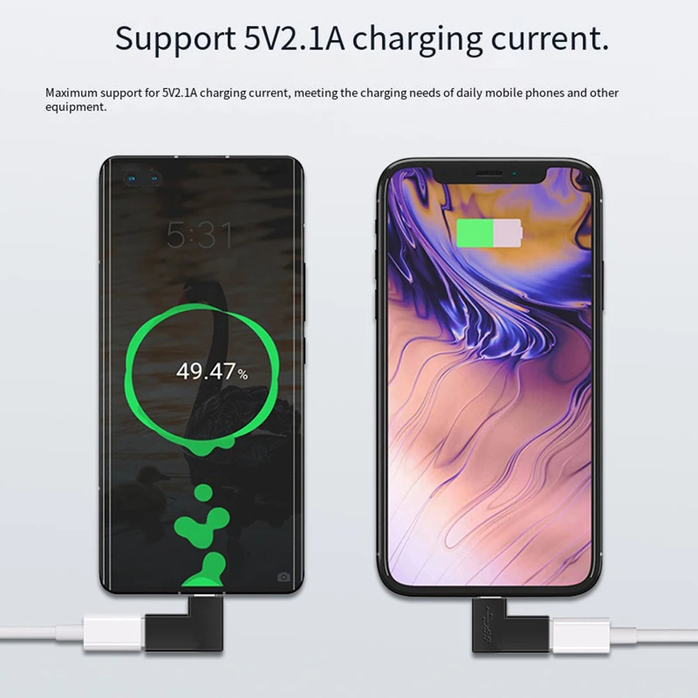 USB C Male To Lighting Female Adapter Bidirectional Reversible Type C Charging Data Sync For Cable Converter Charger