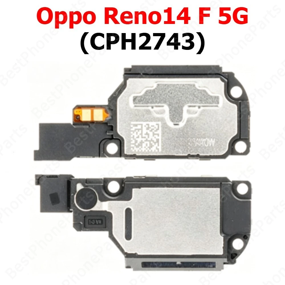 Loudspeaker For Oppo Reno14 F 5G Reno 14 14F Loud Speaker Buzzer Ringer Sound Module Mobile Phone Replacement Spare Parts
