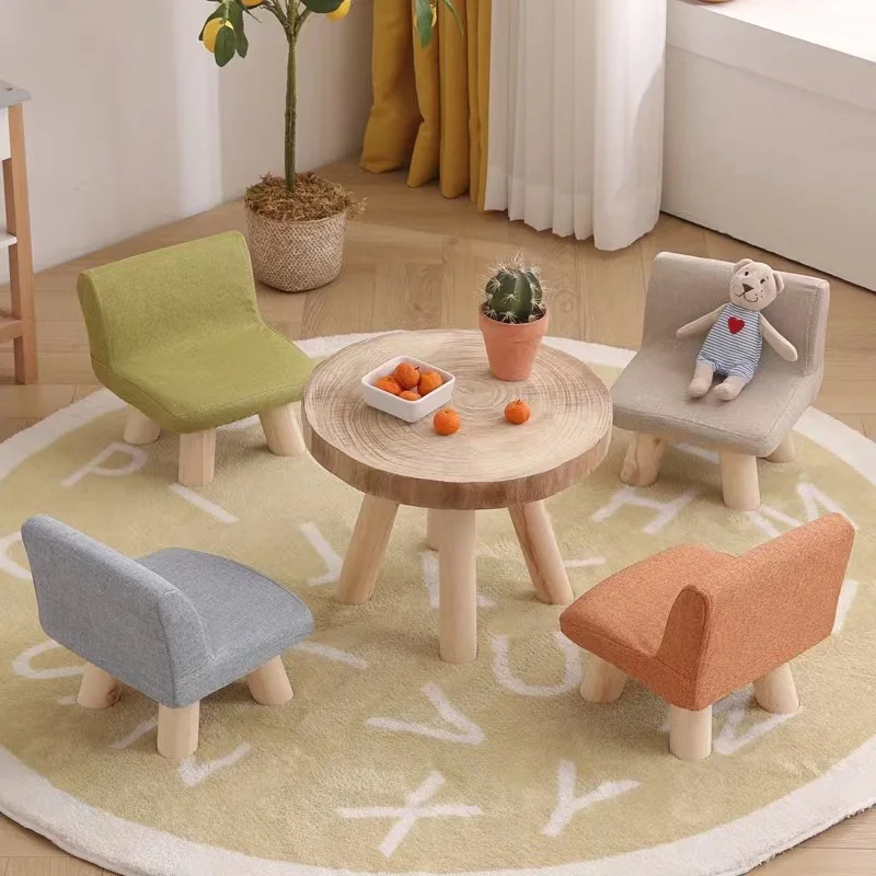 Children's Cute Mini Single Sofa Seat Cartoon Small Chair Princess Chair for Girls Living Room Sofa Stool Kids Furniture