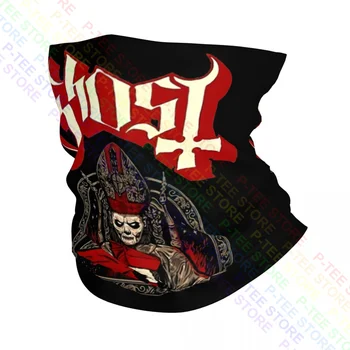Ghost Cardinal Copa Papa emerituss Black Metal Band Neck Gaiter Bandana bufanda máscara facial Simple hombres mujeres bufanda mágica