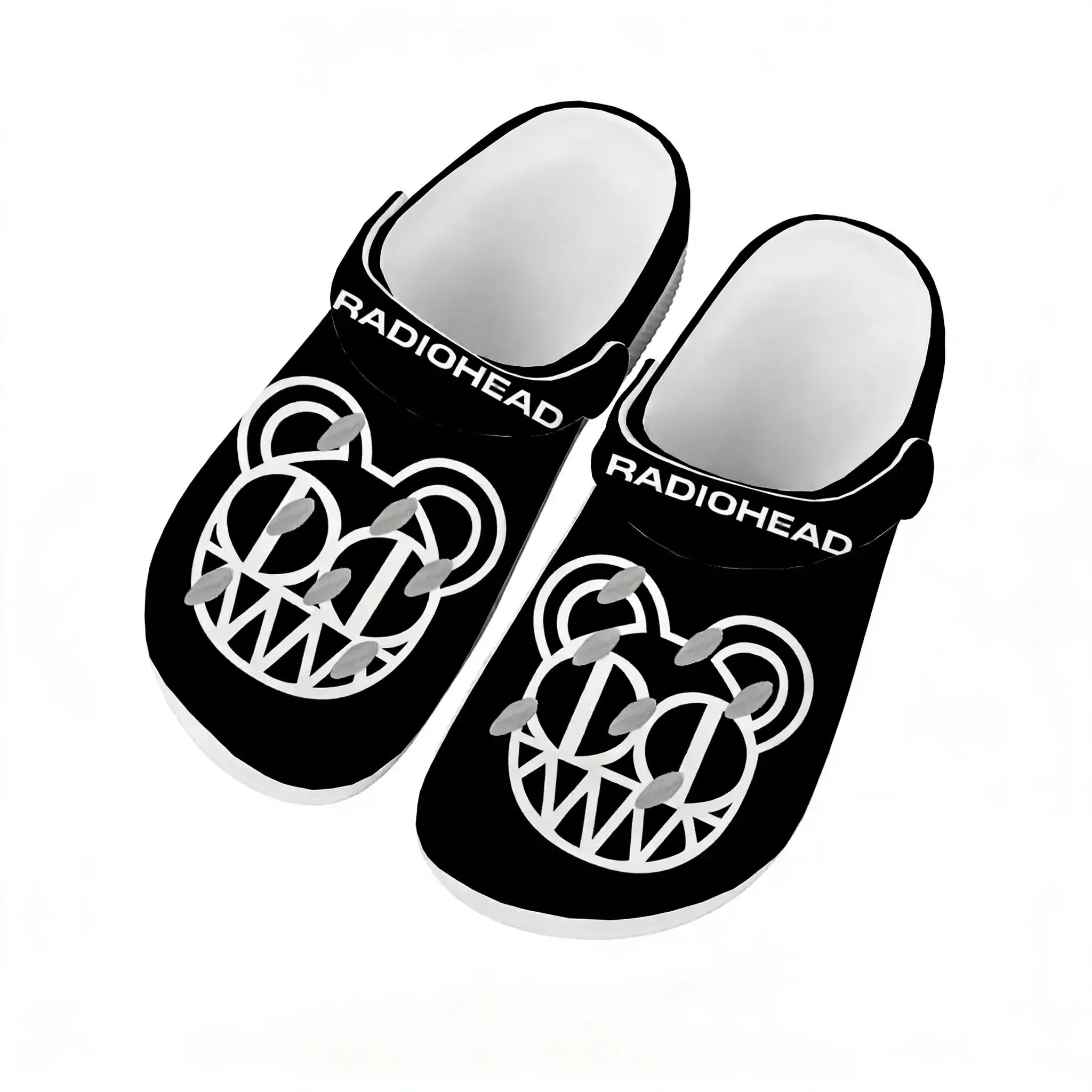 Radiohead Water Shoes Mens Womens Comfortable Fashion Home Garden Clogs Customizd Sandals Beach Breathable Hole Slippers