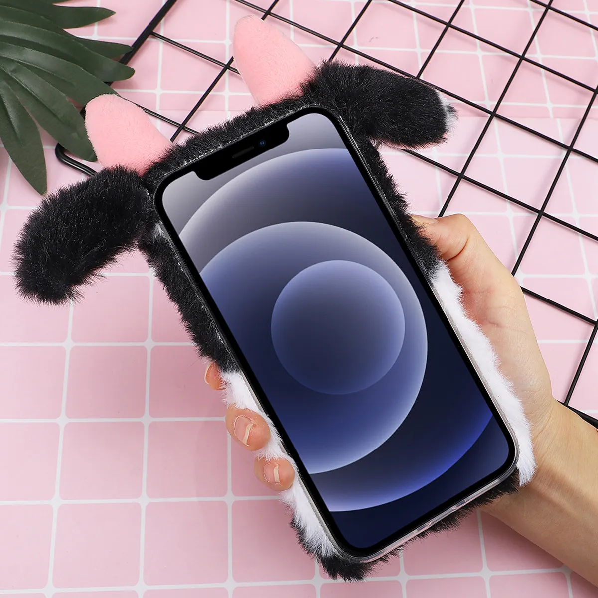 Cow-Shaped Soft TPU Phone Case, Full Protection, Drop & Scratch Resistant, Cute Design for Warm Feel view 2
