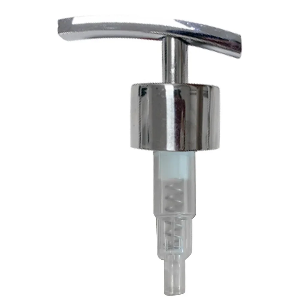 Home Bathroom Pump Head 304 Stainless Steel Bright Chrome/Nickel/Black Delicate Durable Electroplating Brushed Nozzle