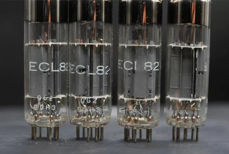 for British large shield ECL82 vacuum tube replaces 6BM8
