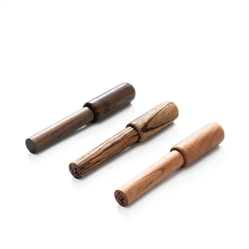 

High Quality Handmade Solid Wood Fountain Pen, Magnetic Buckle Cute Design Pocket Mini Calligraphy Pen