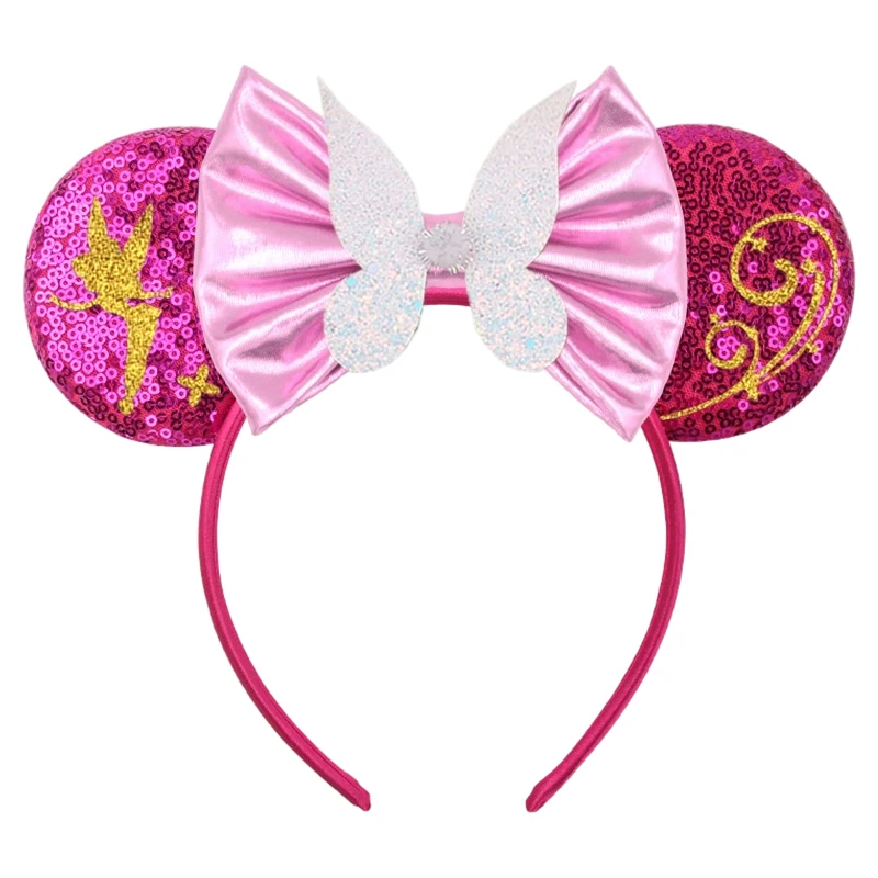 Niedliche Elfen-Haarbänder für Babys, Cosplay-Flügel, Feen-Haarbänder, Mädchen-Haarbänder mit Ranken, Stäbchen, Blumen und Ohren, Foto-DIY-Haaraccessoires – Detail 8