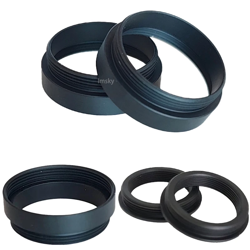 Objectif de microscope avec filetage CS RMS vers M25 M26 M27 M32, bague adaptatrice pour micro-photographie