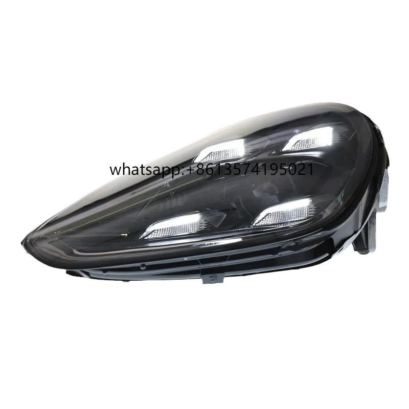 

Headlight Assembly Modification Matrix Led Lens Daytime Lights Running Turn Signal Light for Porsche Cayenne 2015-2018