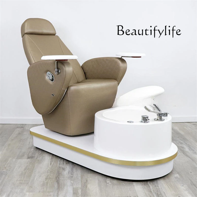 

Foot Chair High-end Sauna Foot Bath Club Eyelashes Nail Art Sofa Foot Therapy Sofa Pedicure Chair Salon