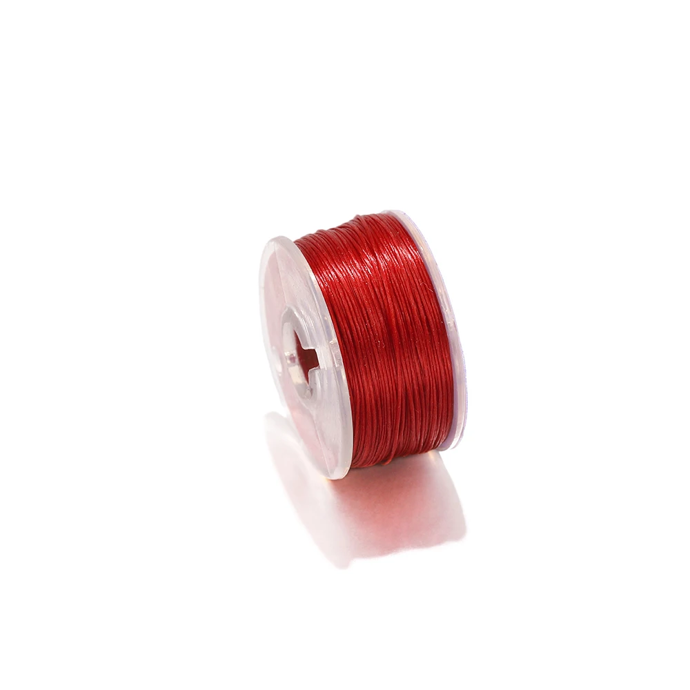 50 Yards Nylon-Perlenfaden, nicht elastisch, Perlenfäden, Rocailles, Kordelfaden für DIY-Armbänder, Halsketten, Schmuckherstellung, Zubehör