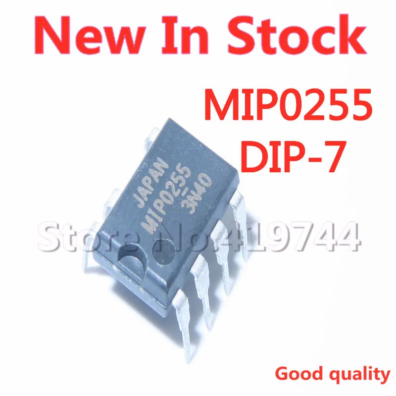 5PCS/LOT 100% Quality MIP0255 DIP-7 LCD power management chip In Stock New Original