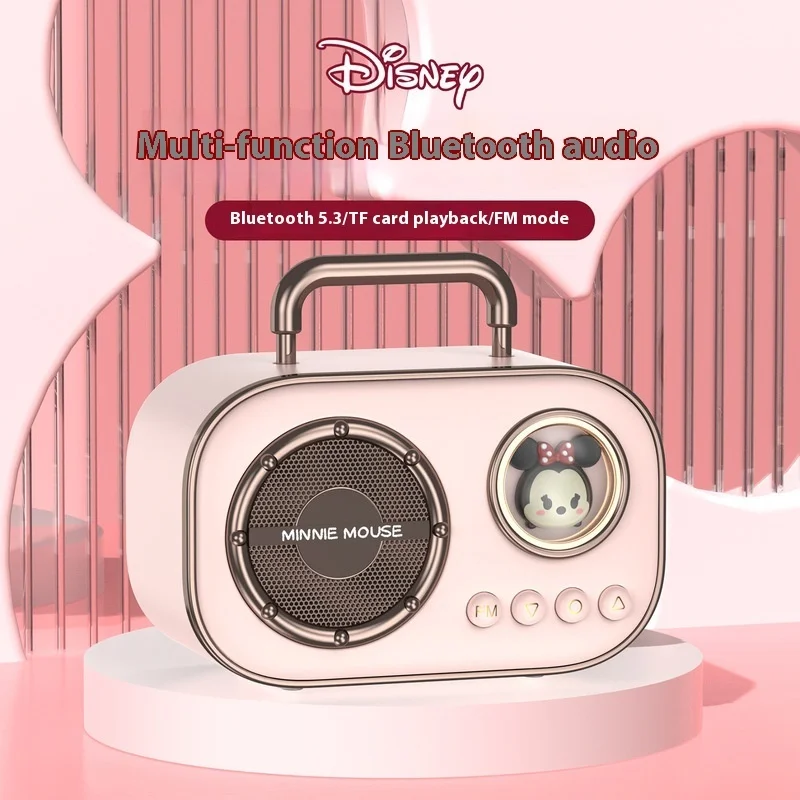 

Disney Wireless Bluetooth Audio Classic Pet Cartoon Desktop Disney Small Speaker Mini Bass Gift