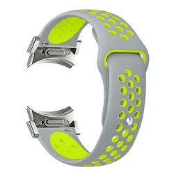20mm No Gaps Band For Samsung Galaxy Watch 7 6 4 Classic 5 Pro 47mm 43mm Silicone Correa Bracelet Galaxy watch 6 Strap 44mm 40mm