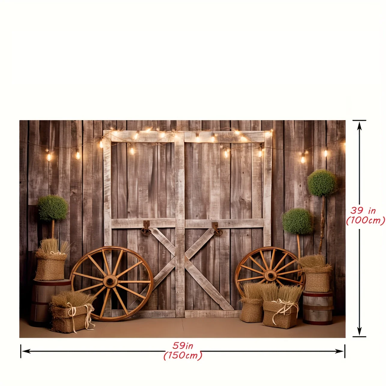 Western Cowboy background portrait photography picture Wild West Wooden house barn door retro kid