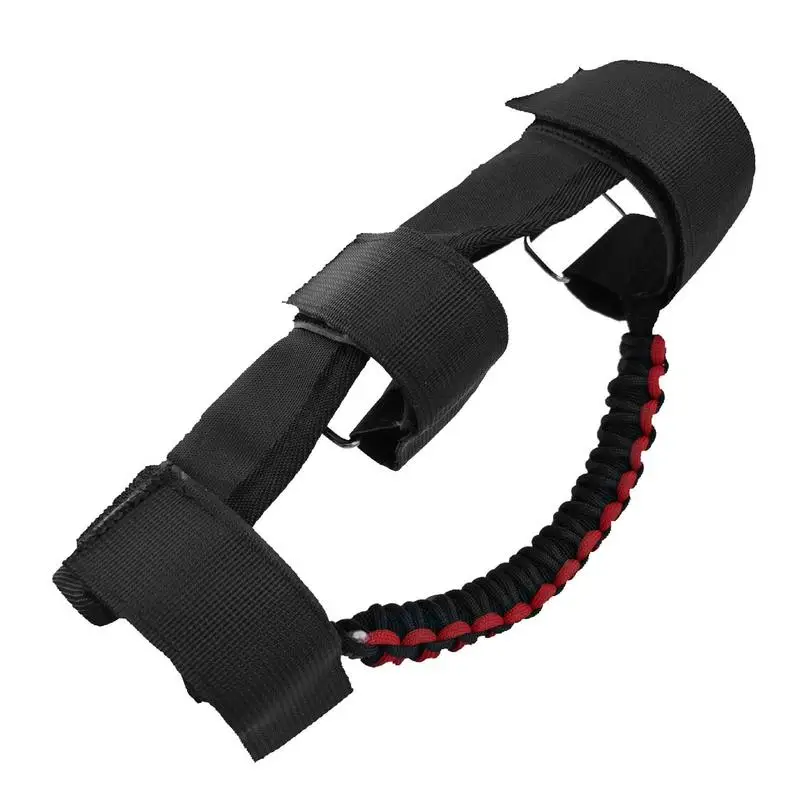 Rolbeugel Handvat Paracord Auto Handgreep Handgreep 3 Nylon Bandjes Ontwerp Sterke En Duurzame Upgrade Paracord Rolbeugel Handgrepen