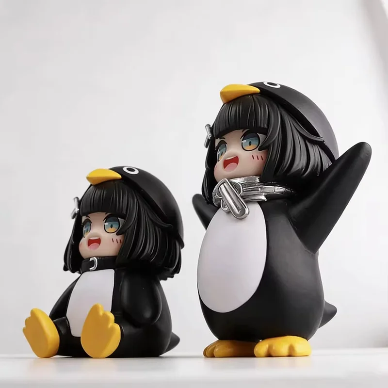 In Stock Gugugaga Little Penguin Administrator Pvc Action Figure Model Anime Collection Desk Display Decoration Surprise Gift image 3