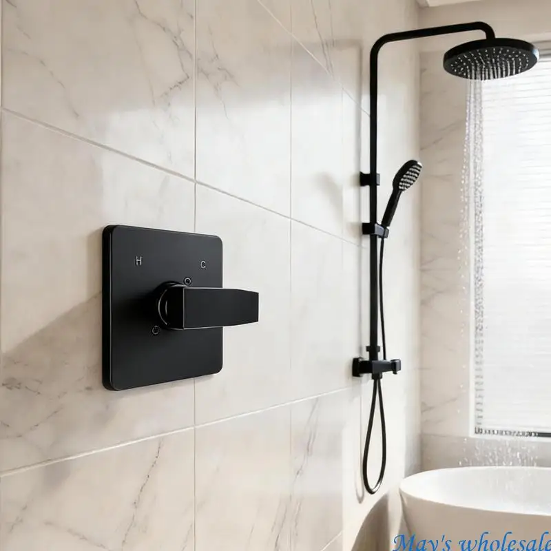 Complete Shower Valves Trim Cover for 13/14 Series Modern Bathrooms Accessory 448A