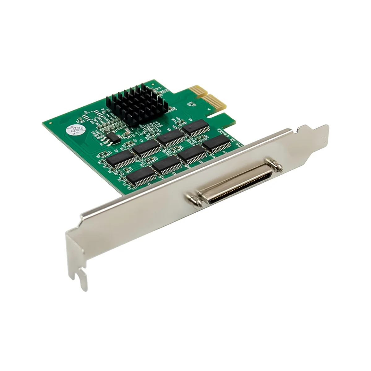 AB20-Expansion Card ST338 PCIe X1 17V358 8S Industrial RS232 Multi-Serial I/O Multi-Function Convenient Expansion Card