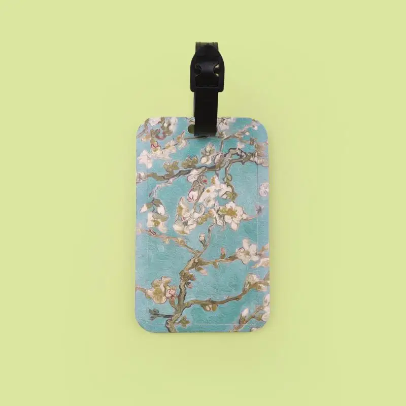 Ölgemälde-Gepäckanhänger aus Kunststoff, Künstlerischer Anti-Verlust-ID-Kartenhalter, Koffer-Rucksack-Gepäckzubehör, Geschenke – Detail 7