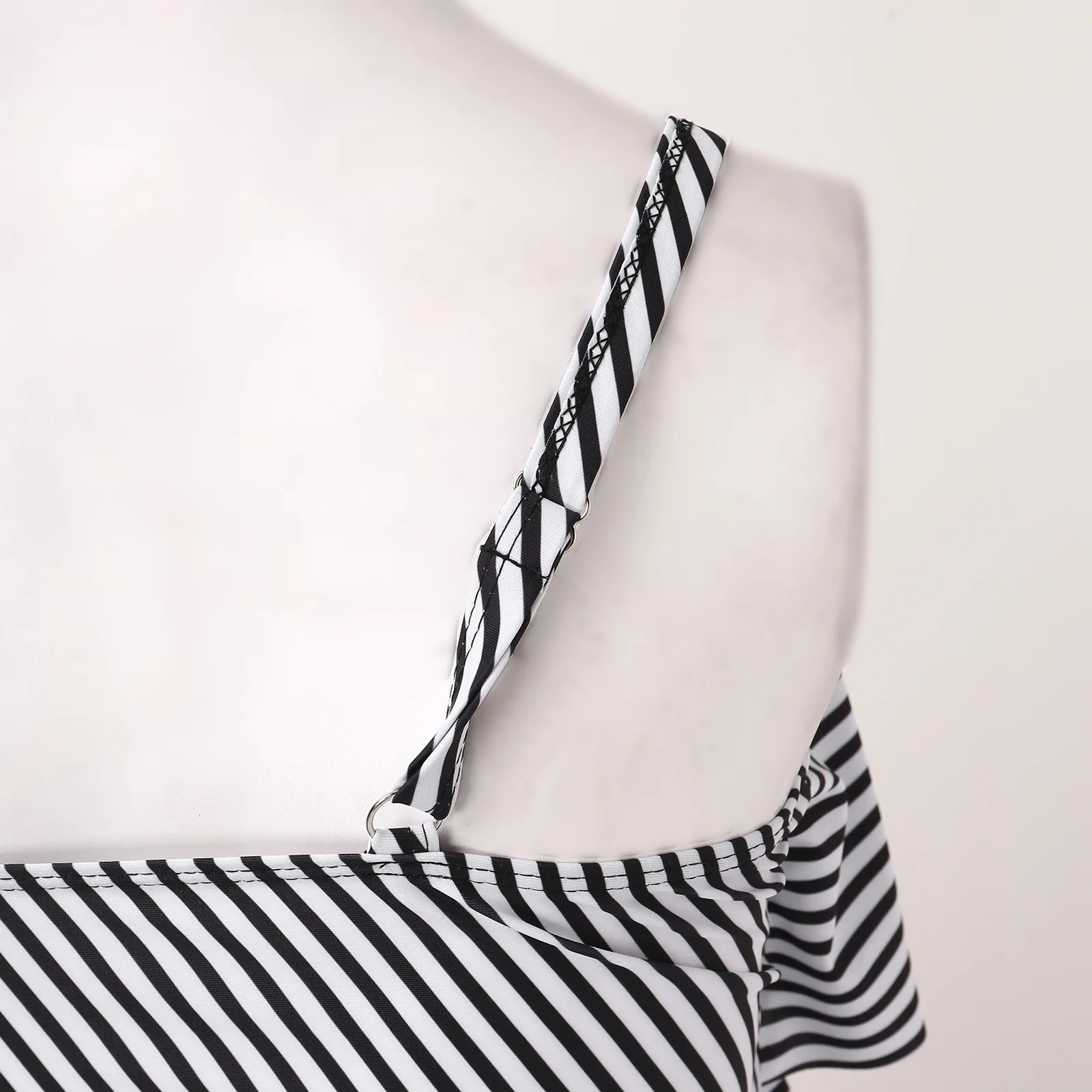 Damskie stroje kąpielowe Tankini Set dwuczęściowy letni pasek strój kąpielowy majtki seksowny strój kąpielowy damskie kostiumy kąpielowe Trajes De
