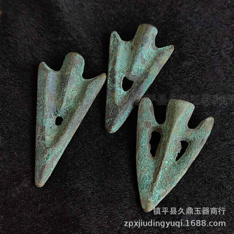 , antique arrowheads, artifacts, bronze ornaments for home and office
