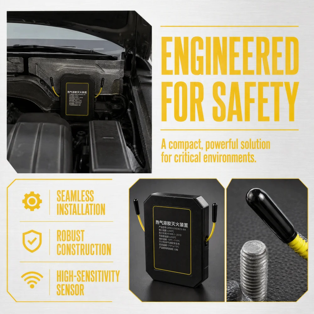 20g Aerosol Automatic Self-Activating Fire Suppression Device Compact Device Fire Suppression Self-Activating