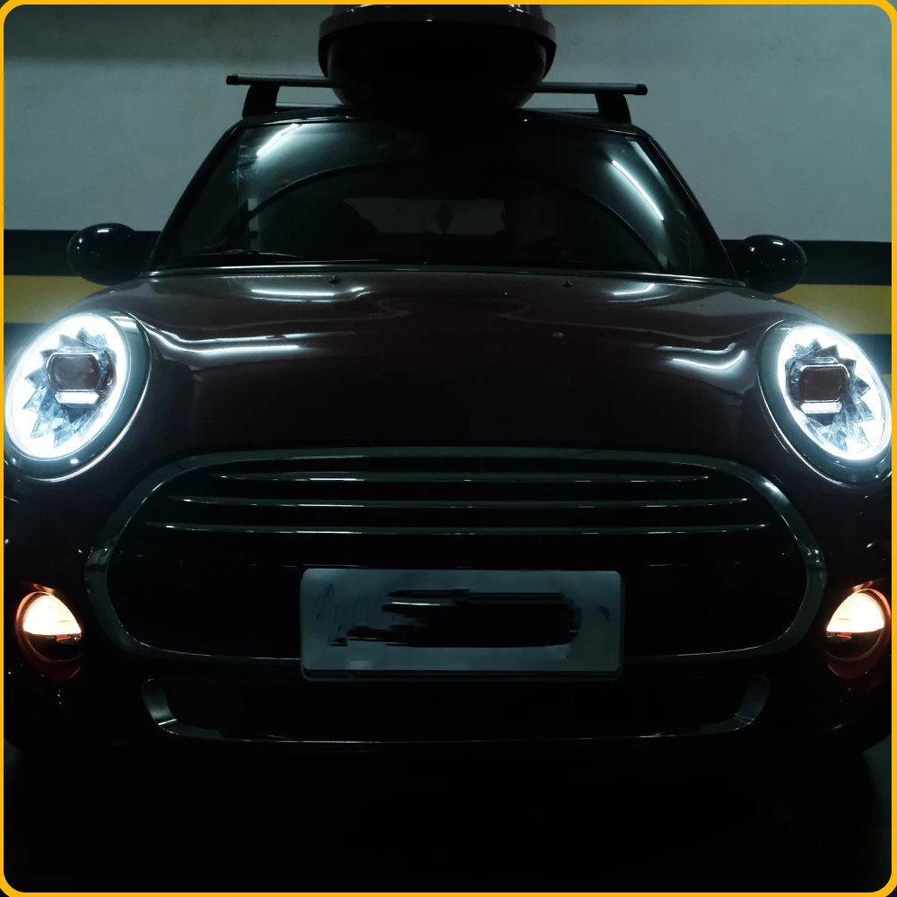 Headlights Assembly For Mini Cooper F55 F56 F57 2014-2020 Upgrade Bentley Style Auto LED Projector Lens Plug and Play Car Tools view 4