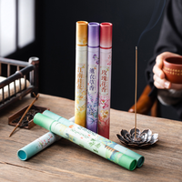 20Pcs Natural Magnolia Incense Sticks Home Incense Stick Aroma Blessing Ceremony Pray Buddha Incense Lavender Green Tea Rose