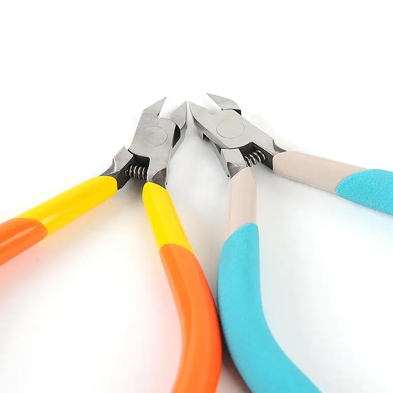 1PC Carbon Steel Precision Cutter Pliers For Puzzles 3d Model Assembly Wire Cutting Featuring Diagonal Nippers And Snips.