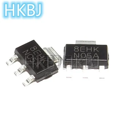 Lote de 5 unidades de LM1117-3.3V originales, LM1117MPX-3.3, N05A, SOT223, nuevo