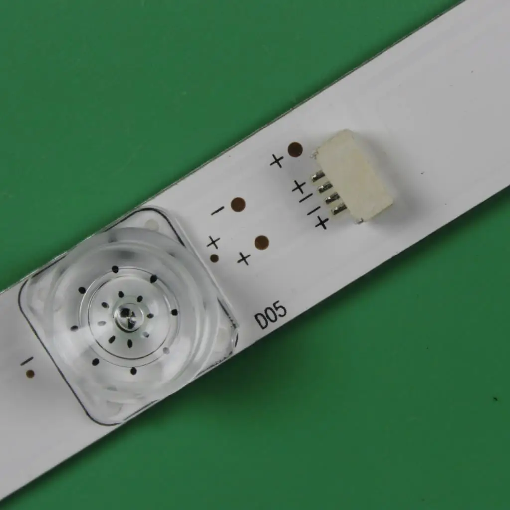 1set=3pieces LED Backlight FOR TCL L43E5800A-UD 43D2900 OEM43LB06 LED3030F2.1 V1.2 DS-4C-LB4308-YM01J 43HR330M08A2 V5 43U67EBC