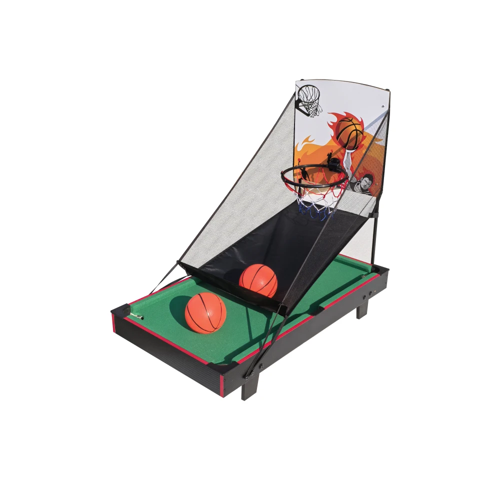 

Multi Game Table 36", 2 in 1 Combo Game Table Basketball, Billiards.Parent-child games, for Indoor Outdoor, Game Room, Friends