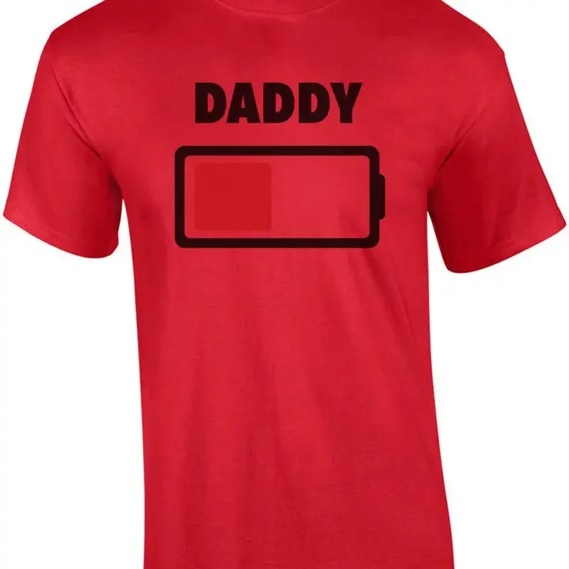 Low Battery - Daddy - Family T-Shirt
