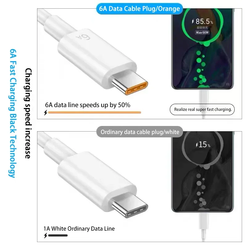 120W USB Charger Quick Charge 3.0 10A USB C Type C Charge Cable Fast Charging Adapter for iPhone 15 14 Xiaomi Samsung Huawei