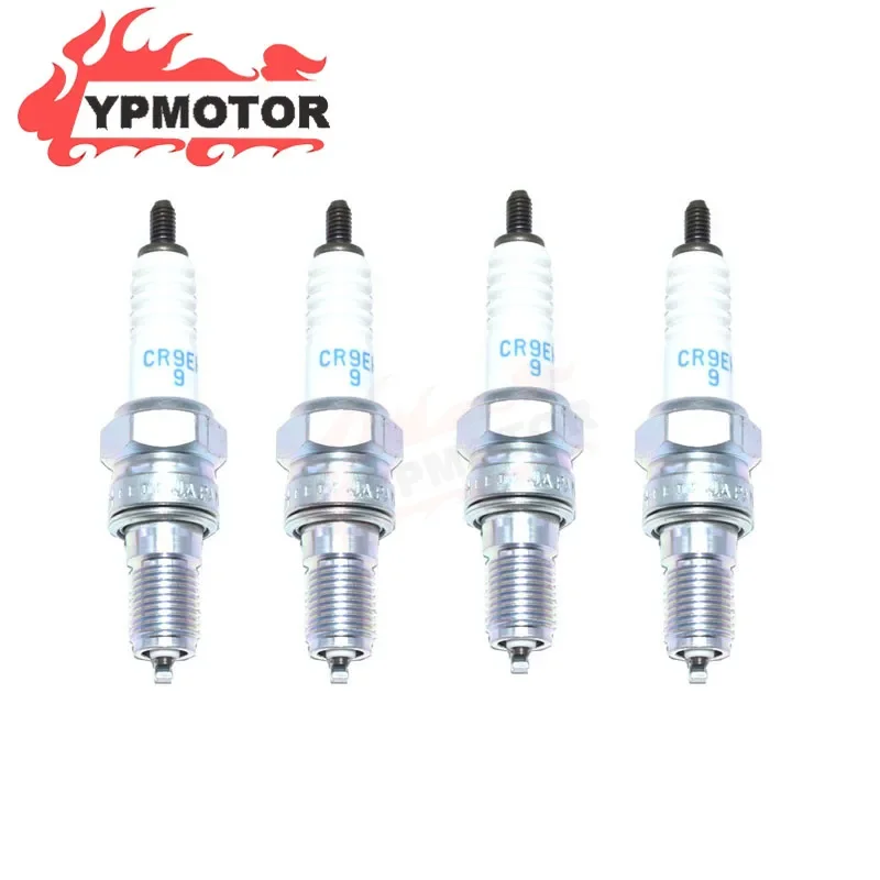 Street Bike Nickel Alloy Spark Plug CR9EH-9 For Honda CB400 CBR250 NC19/22/23/29 CBR400 CBR900 VTR250 MAGNA250 VF250