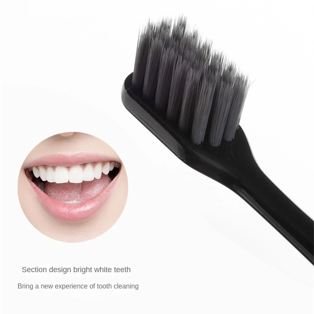 Brosse à dents à poils souples pour adultes, trou carré, tête large, document, spécial pour les gencives sensibles à la santé bucco-dentaire, 1 à 8 pièces