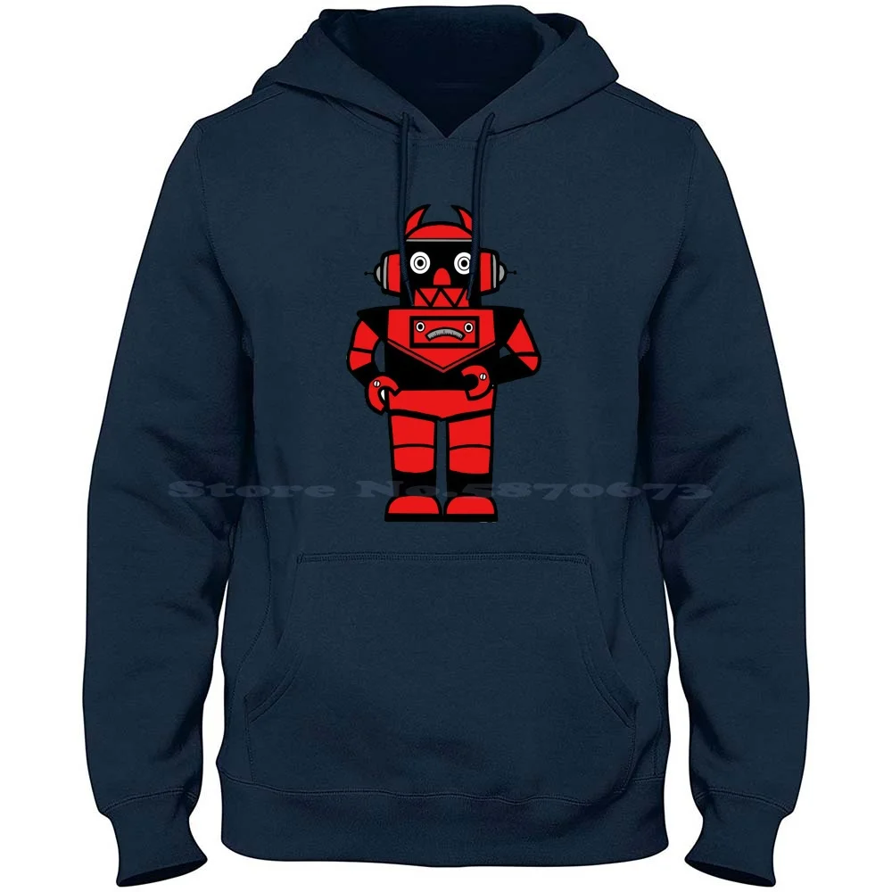 Dead-Bot 100% Pure Cotton Hoodie Tshirt Robot